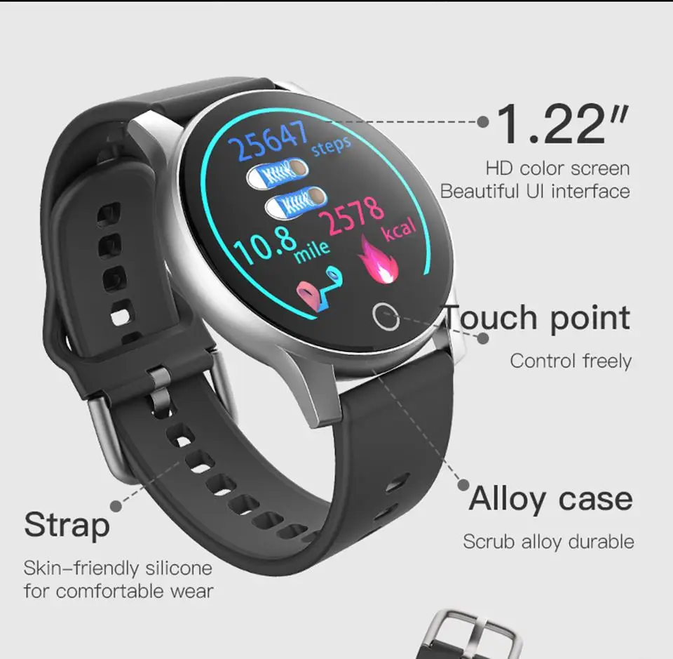 R2 Смарт-часы ECG+ PPG Bluetooth 5,0 браслет sphygmometer трекер активности для Android huawei Honor телефон Мужские Женские умные часы