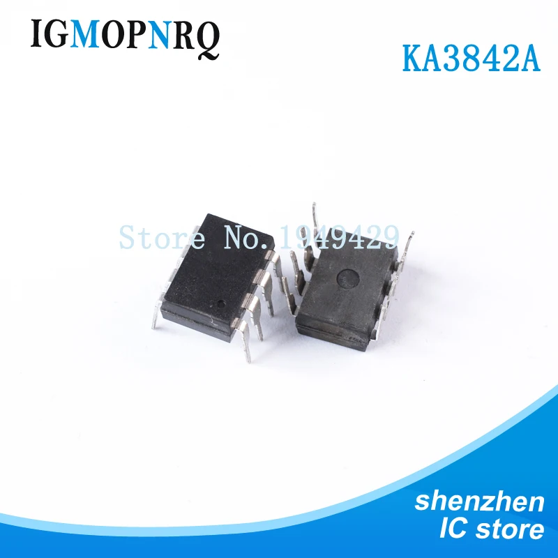 10 шт. KA3842 KA3842A UC/TL3842 зарядное устройство/чип питания IC коллектор линии DIP8 аутентичный