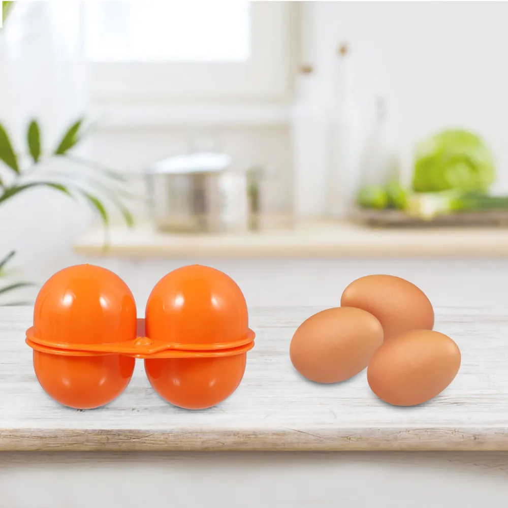 

4Pcs Portable Outdoor Camping Eggs Carrier Container Case Eggs Holder