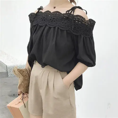 

2020 Women Shirt Lady Top Short red Sleeve Garment