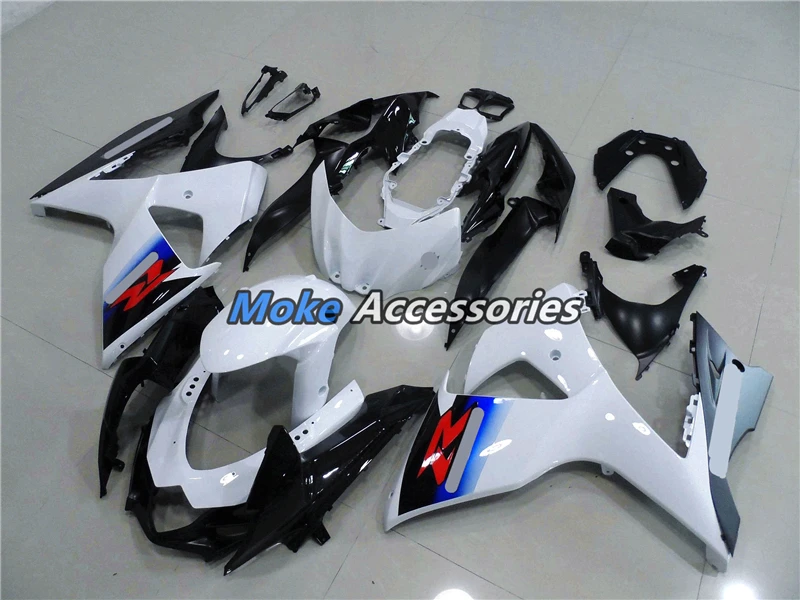 

Motorcycle Fairings Kit Fit For Gsxr1000 2009 2010 2011 2012 2013 2014 2015 2016 Bodywork Set High Quality Abs White Black