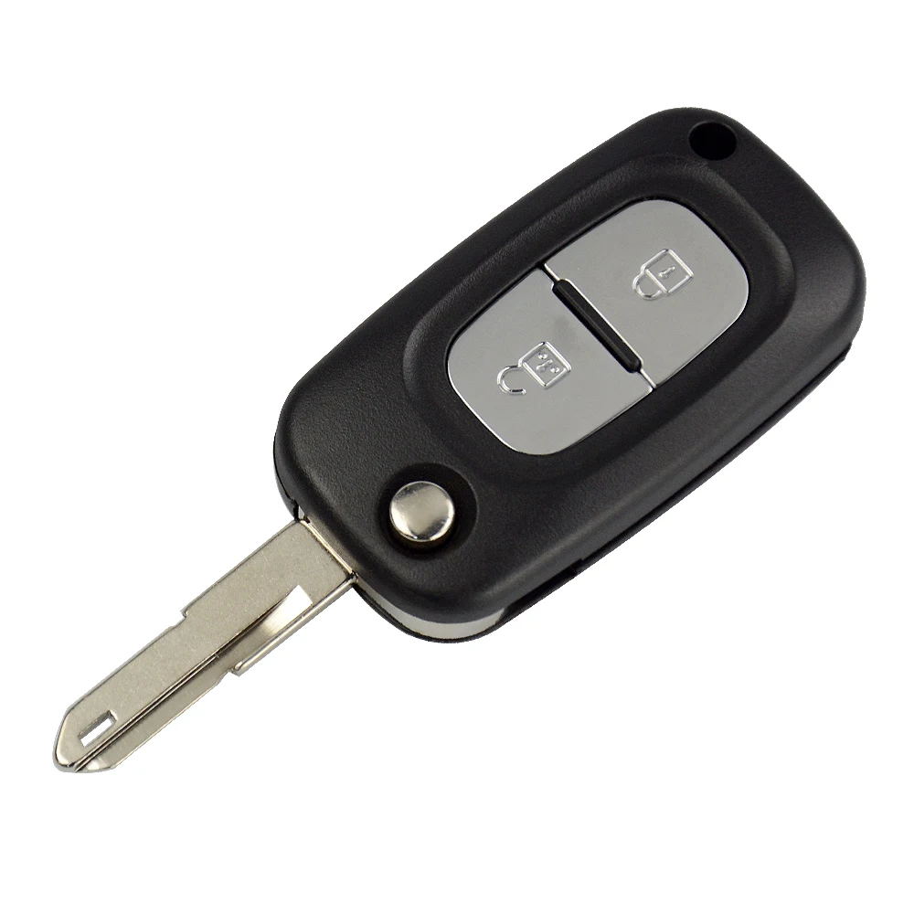 OkeyTech 2/3 кнопки для Renault Clio 3 Megane Kangoo Modus дистанционный откидной складной брелок