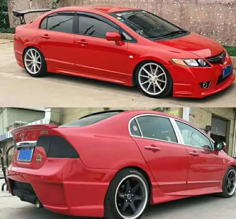 

Подходит для модификации Передняя и задняя боковые юбки Fd2 для Honda 8-generation Civic 2006-2011