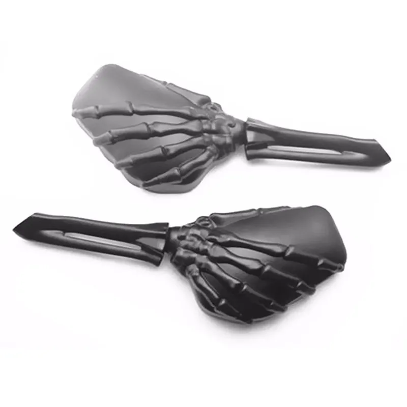 Universal 3D Skull Hand Motorcycle Rearview Mirrors For Harley Honda Yamaha Suzuki Cruiser Chopper Cafe Racer | Автомобили и