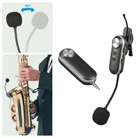 professional wireless saxophone microphone lavalier mic for trumbone saxophonist