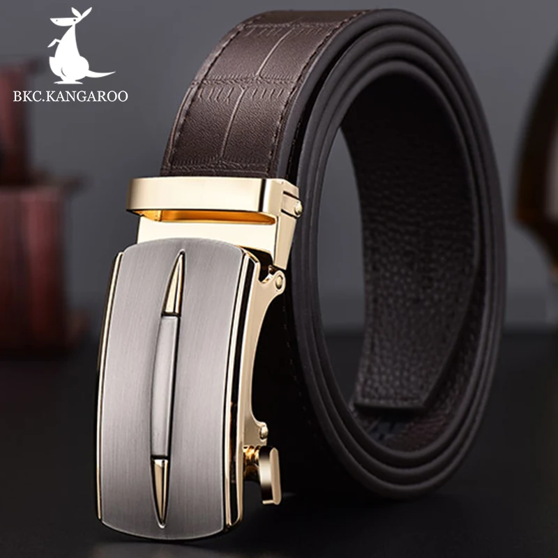 BKC. Ремень Кенгуру от известных дизайнеров Джокер мужской ремень из натуральной