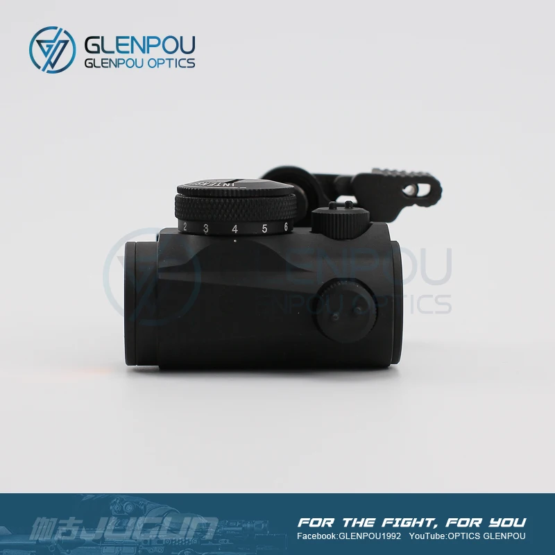 

GLENPOU Aimpoint Tactical Dot Sight 1X24 T1 balsaming lens Rifescope Sight Illuminated Sniper Red Dot Sight With Quick Release