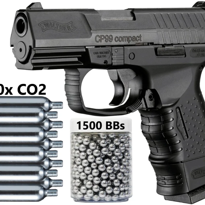 

Umarex Walther CP99 Compact - Blowback CO2 .177 Cal BB Gun пневматический пистолет-345 FPS настенный жестяной знак