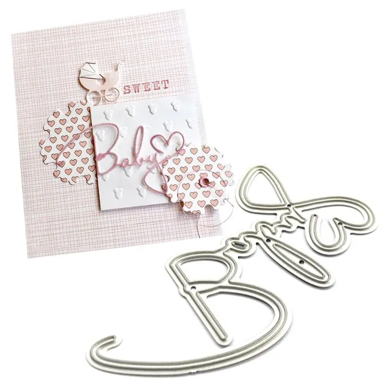 Baby Metal Cutting Dies Stencil Scrapbooking DIY Album Stamp Paper Card Embossing Decor Craft New for 2020 | Дом и сад