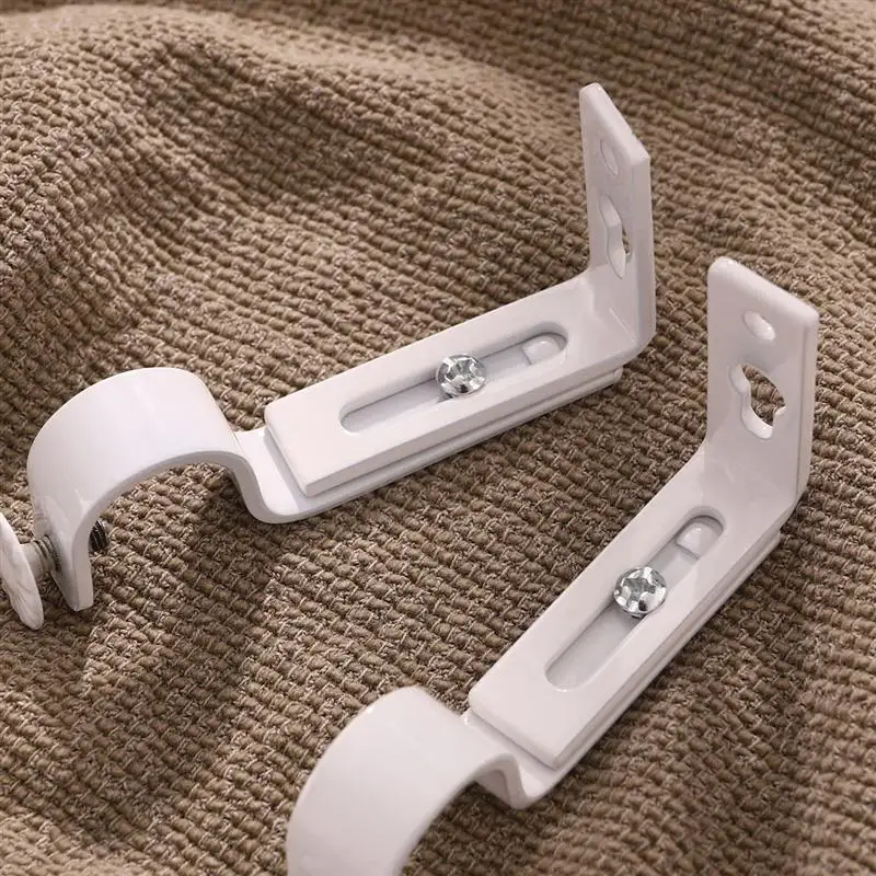 2 шт. 18 22 мм регулируемый держатель для штор драпировки удочек (белый)|Фурнитура