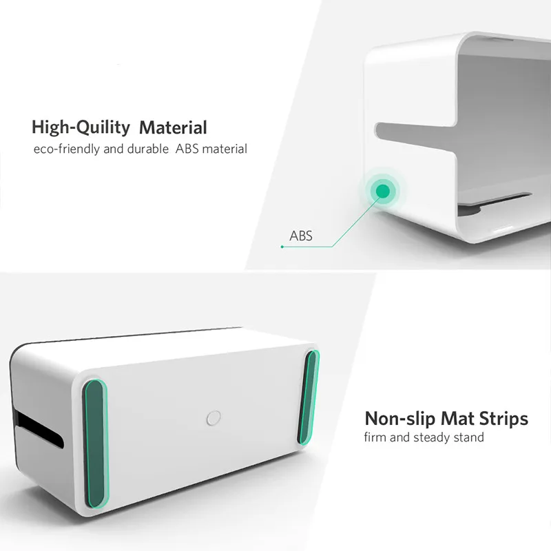 Пластиковая коробка для хранения проводов управления кабелем кабелей