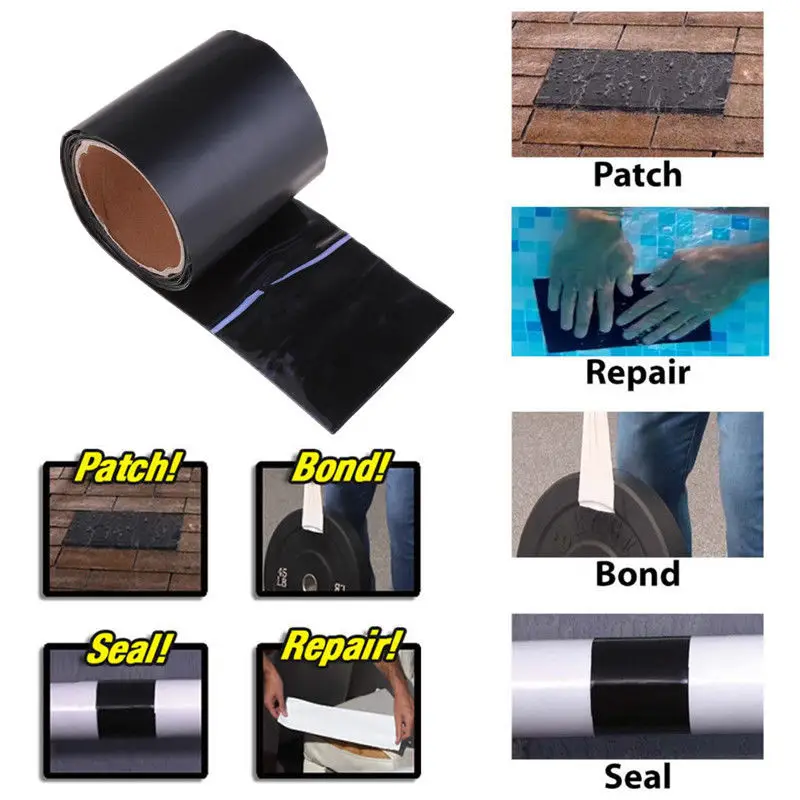 

Super Strong Fiber Waterproof Tape Stop Leaks Seal Repair Tape Performance Self Fix Tape Fiberfix Adhesive Insulating Duct Tape