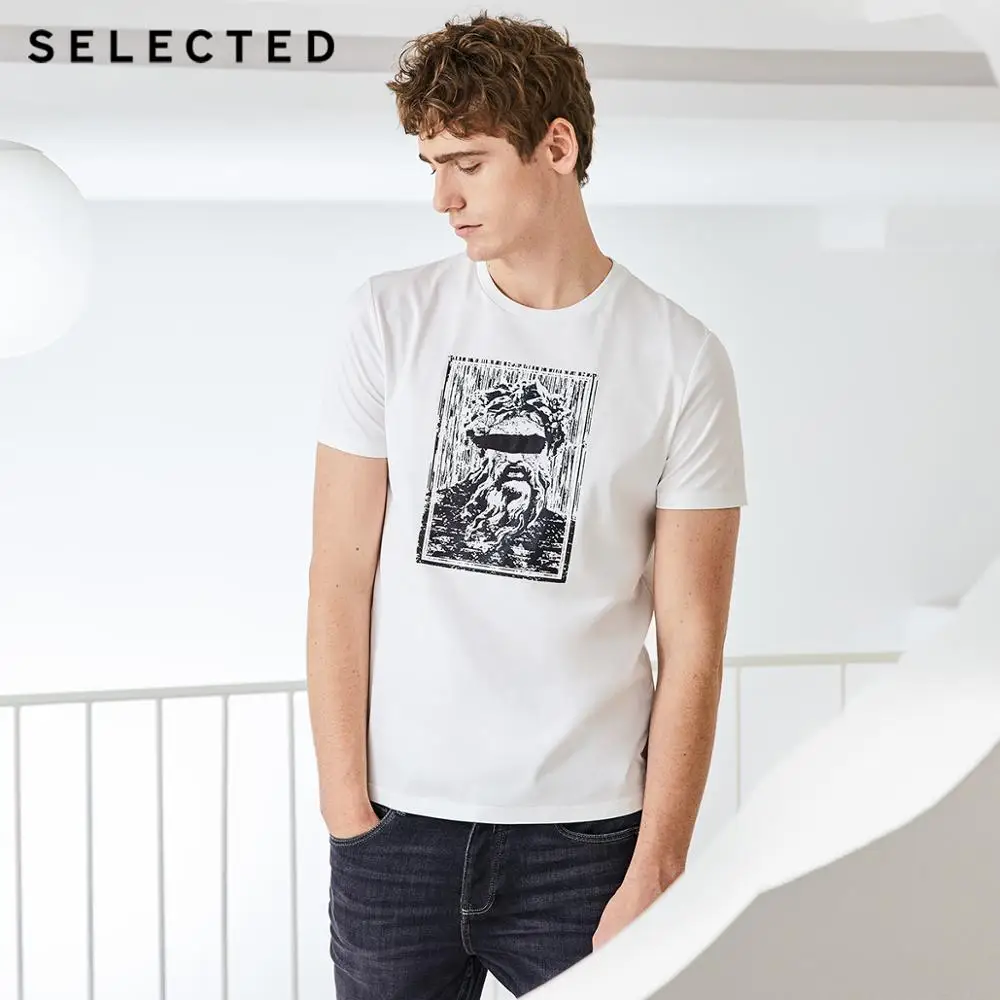 Мужская футболка из 100% хлопка с круглым вырезом и короткими рукавами S |