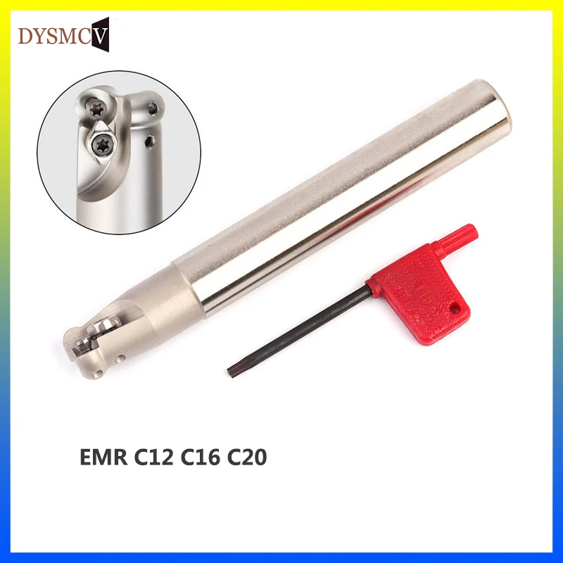 

EMR C12 C16 C19 C20 4R16 5R20 200 две твердосплавные вставки RP hug end легированная круглая фреза фрезерная головка