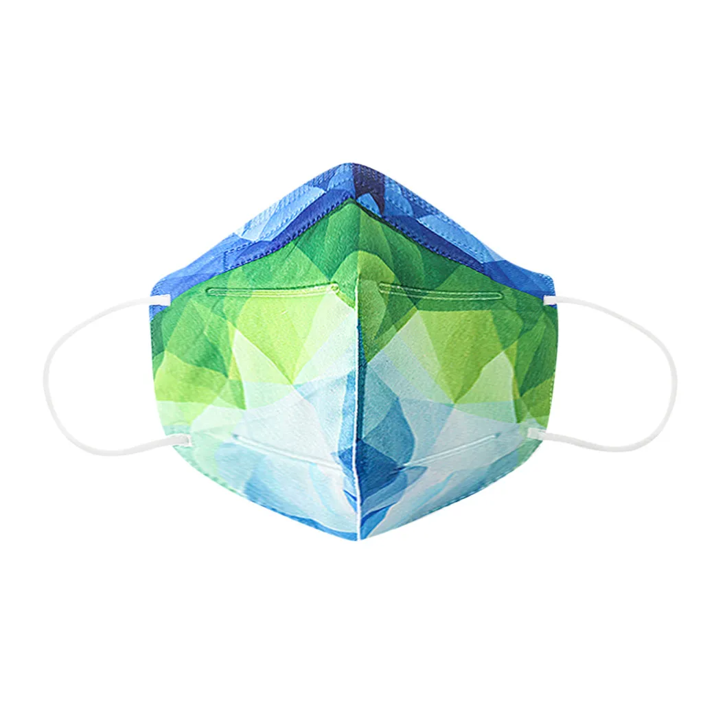 

10PCS Disposable Non-woven Face Mask Fashion Breathing Adult Print 3Ply Ear Loop Mouth Cover Mouth Mask With Design Mascarillas