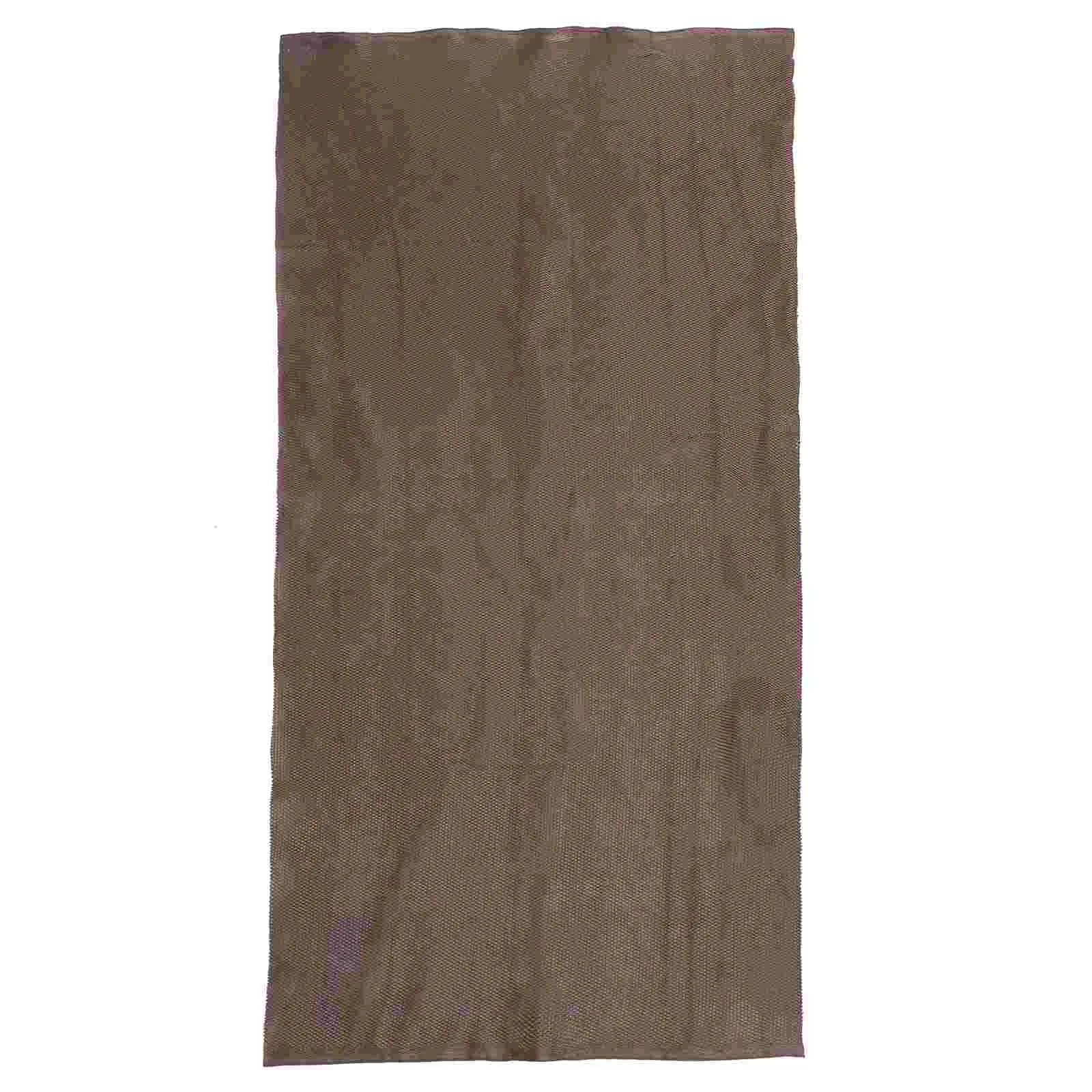 

1Pc Sound Filter Cloth Sound Filter Cloth Loudspeaker Protective Cover (Coffee)