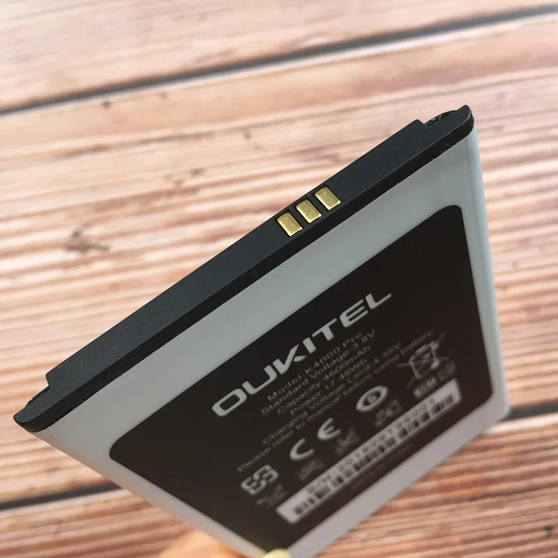 Original For Oukitel K4000 Pro 4600mAh Battery MTK6735P Quad Core 5.0&quot C4 2000mAh OUKITEL C8 3000mAh Batteries | Мобильные