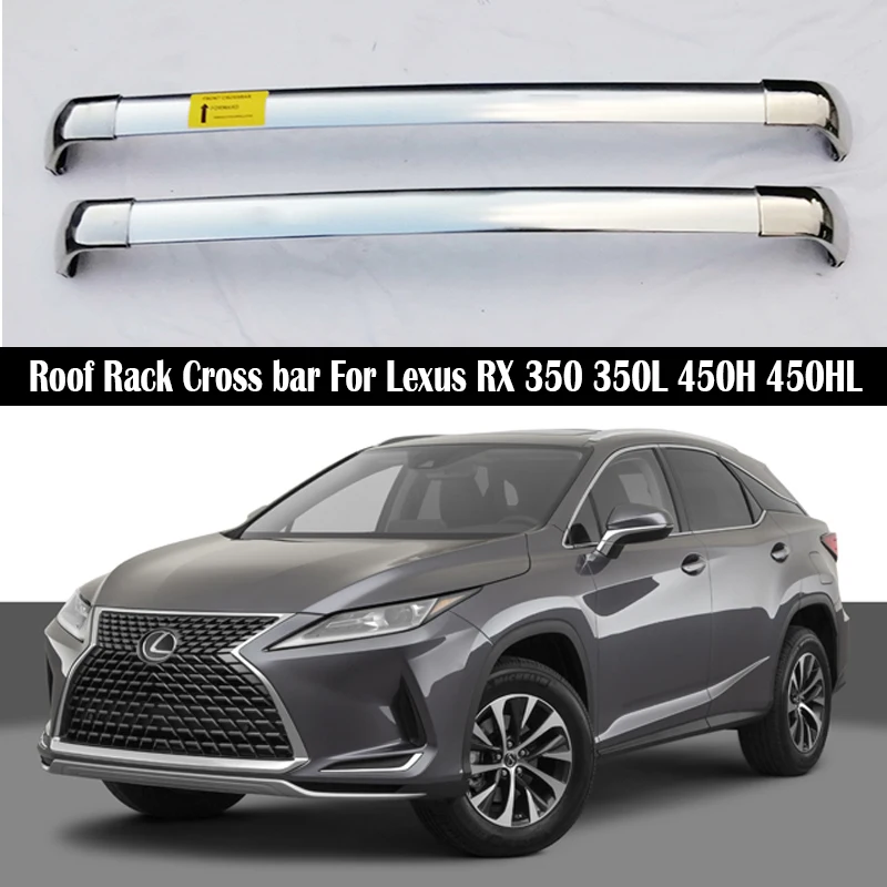 Stainless steel Roof Rack For Lexus RX 350 350L 450H 450HL 2016-2021 Rails Luggage Carrier Bars top Cross bar Rack Rail Boxes