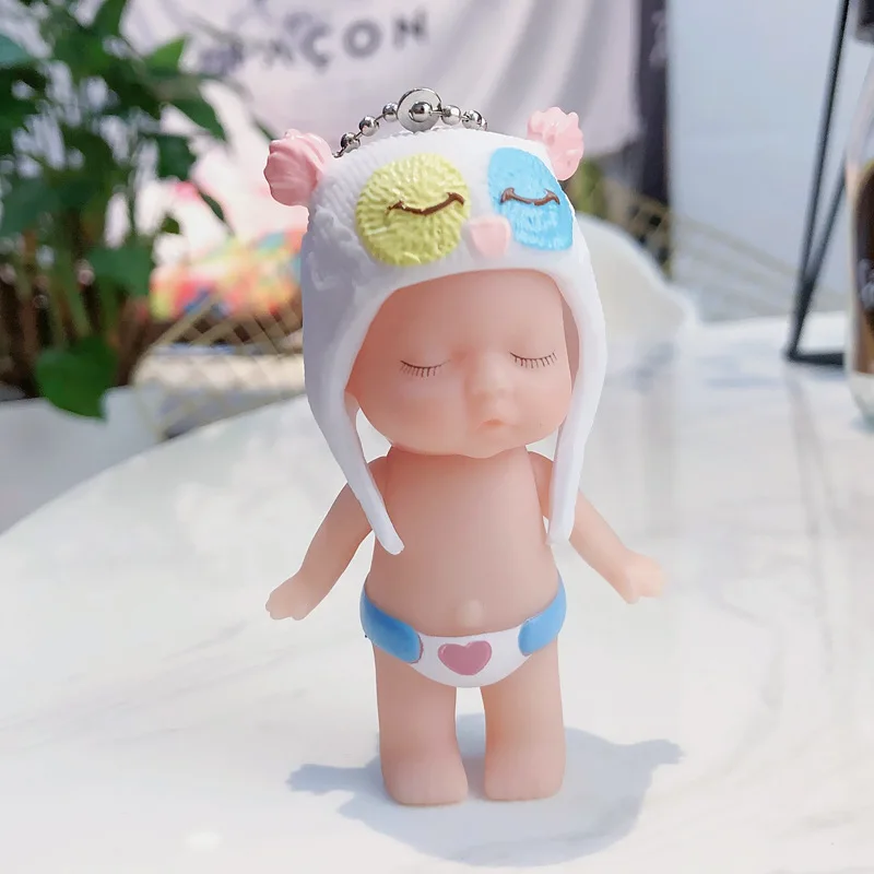 Супер милая кукла эльф парные брелки Спящая детская игрушка торт DIY Ювелирные