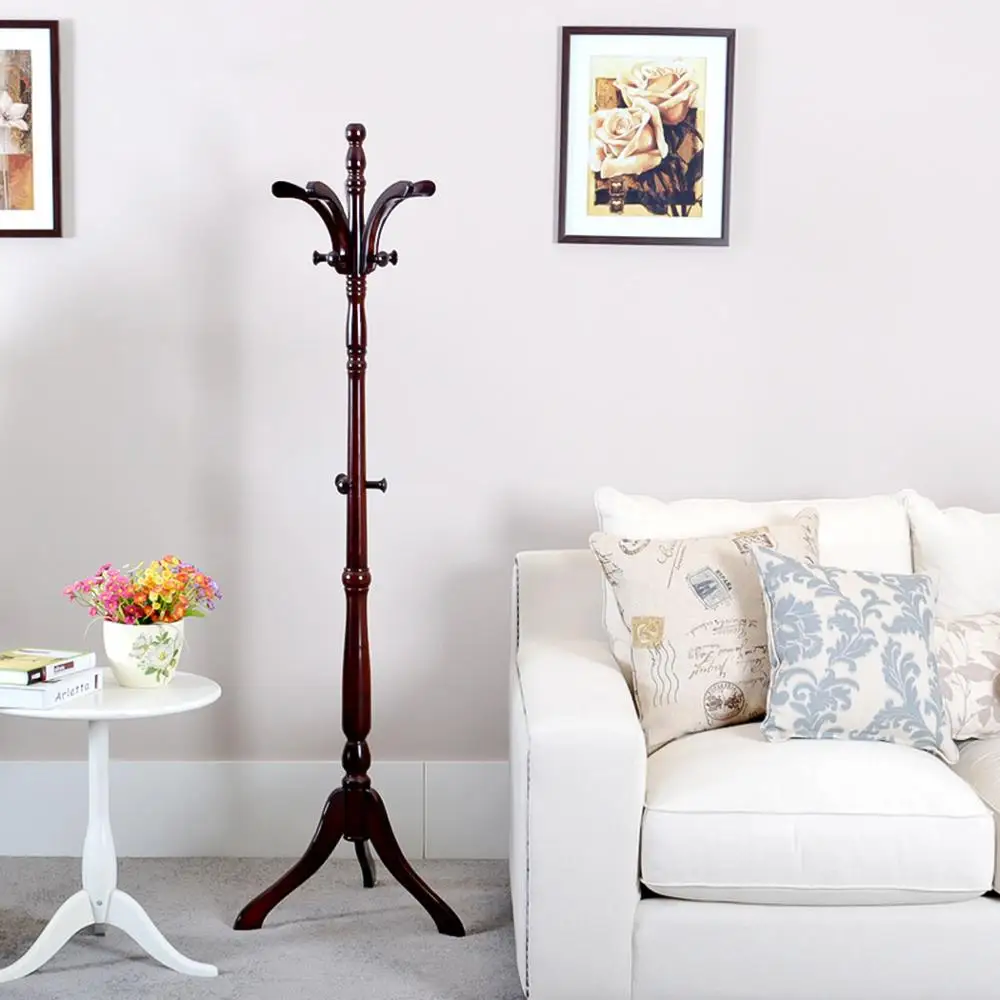 Вешалка для одежды пол вешалка стойки с основание треноги Зонтик куртка|Вешалки