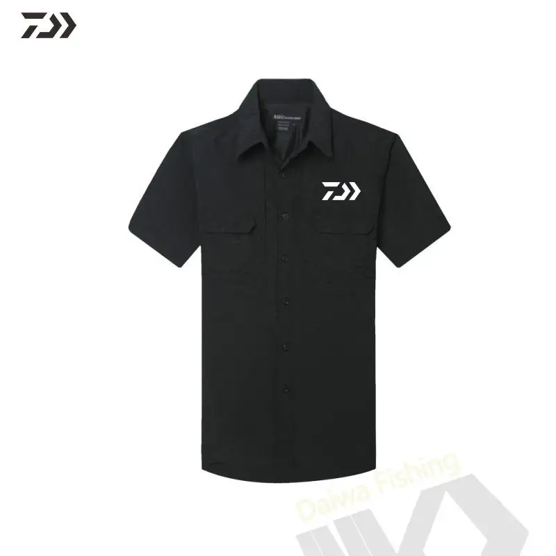 

Daiwa Clothes Fishing Shirts Waterproof Quick Dry Windproof Sun Protection Breathable Pocket Durable Fishing Clothing Outdoor