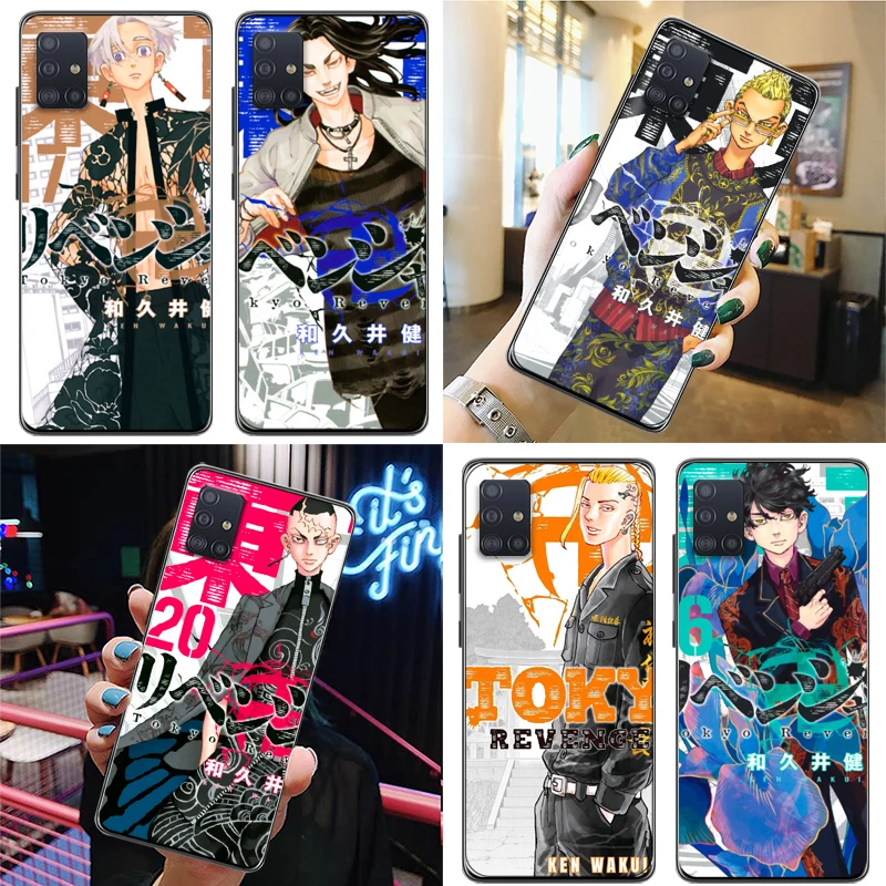 

Tokyo Revengers Takemichi Hinata Atsushi Takemichi Hanagaki Phone Case For Samsung Galaxy A51 A71 4G 5G Carcasa Coque Funda