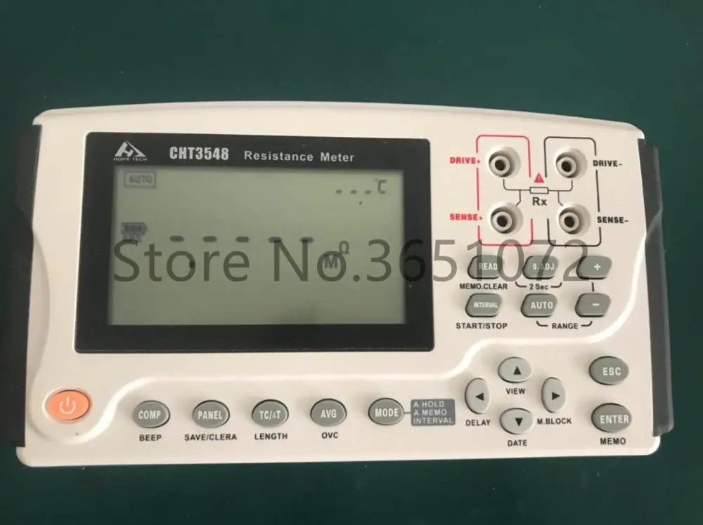 CHT3548 ручной тестер постоянного тока с низким сопротивлением