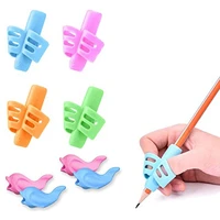 haile 10pcs pencil grips for baby kids handwriting writing aid cute pen holder finger grip posture correction tool stationery