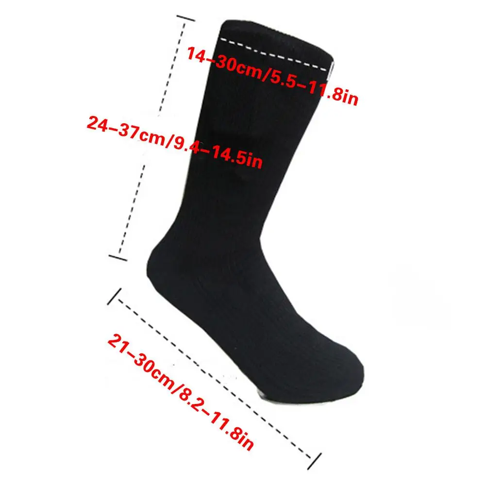 

Cycling Skiing Heating Socks Rechargeable Battery Electric Heated Sock For Outdoor Camping Winter Sports Foot Warm Sportswear