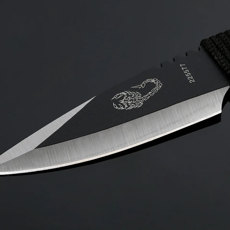 Прямая поставка 3 шт./лот нож из нержавеющей стали с фиксированным лезвием острые