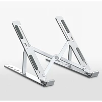 laptop stand aluminum desktop lift bracket folding portable base lifter for windowsmacpen displaygraphics tablet