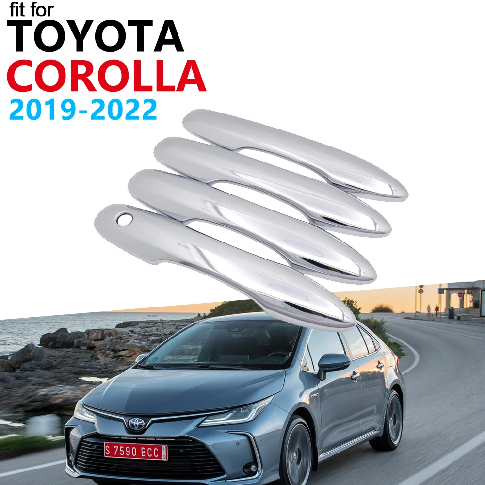 Роскошная хромированная накладка на дверную ручку для Toyota Corolla E210 Auris 2019 2020 2021