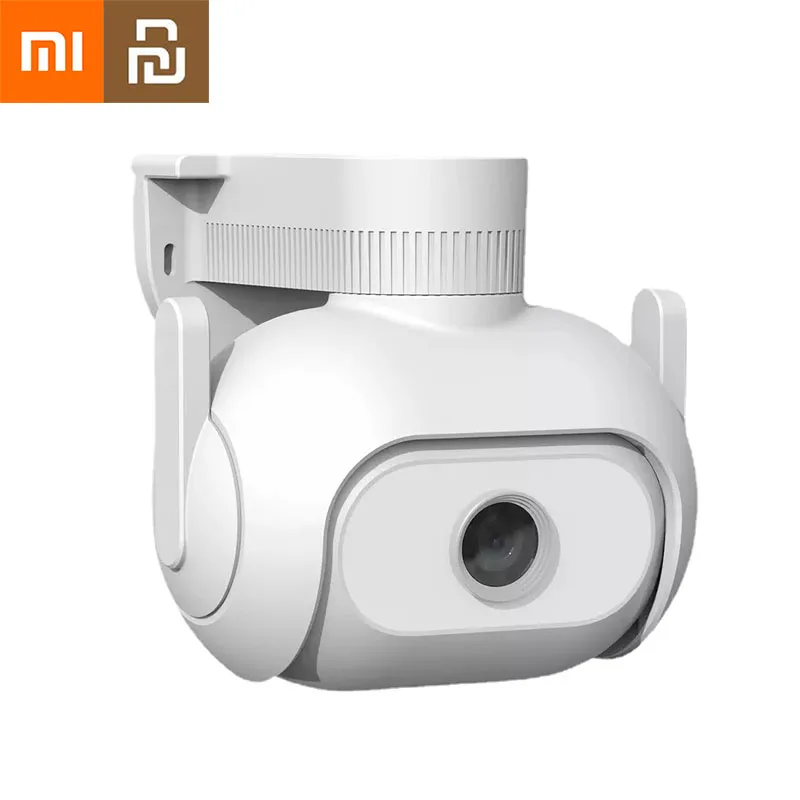 

Умная PTZ-камера Xiaomi Youpin Q1, домашняя полноцветная купольная камера ночного видения, панорамная Водонепроницаемая уличная камера видеонаблюд...