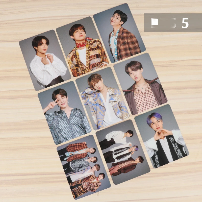 5 8 шт./компл. Kpop Bangtan boys Фотокарта Япония официальный Fanmeeting VOL.5 Волшебная лавка Розовый фотоальбом карты элегантная упаковка kpop - Цвет: 5