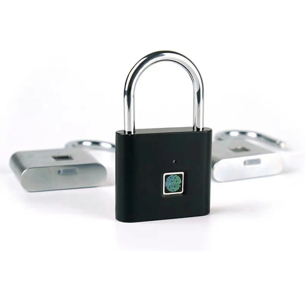 USB-перезаряжаемый навесной замок с быстрой разблокировкой легко носить собой