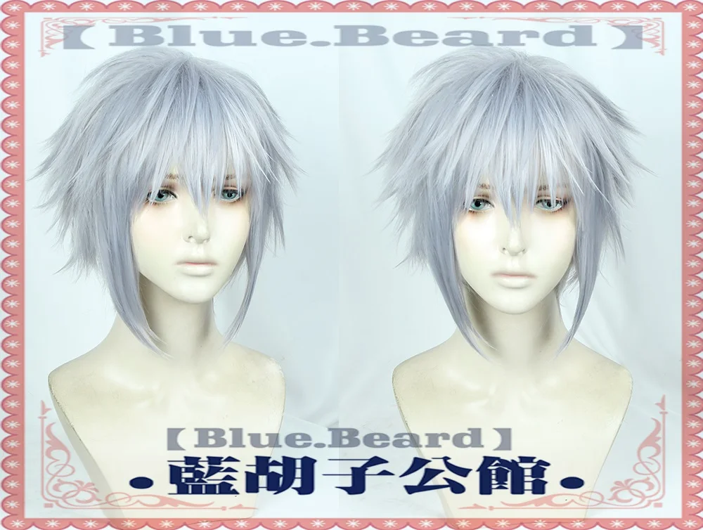 Kingdom Hearts III Aqua Sora kairi Riku terra Аниме косплей парик (Need Styled) + Кепка трек | Тематическая