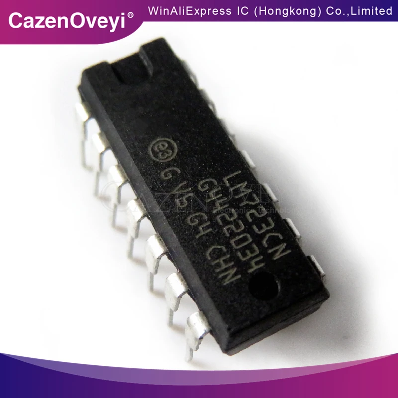 10 шт./лот LM723CN LM723 DIP Adj. Напряжение регулятором IC 2-37V 150mA новый оригинальный в