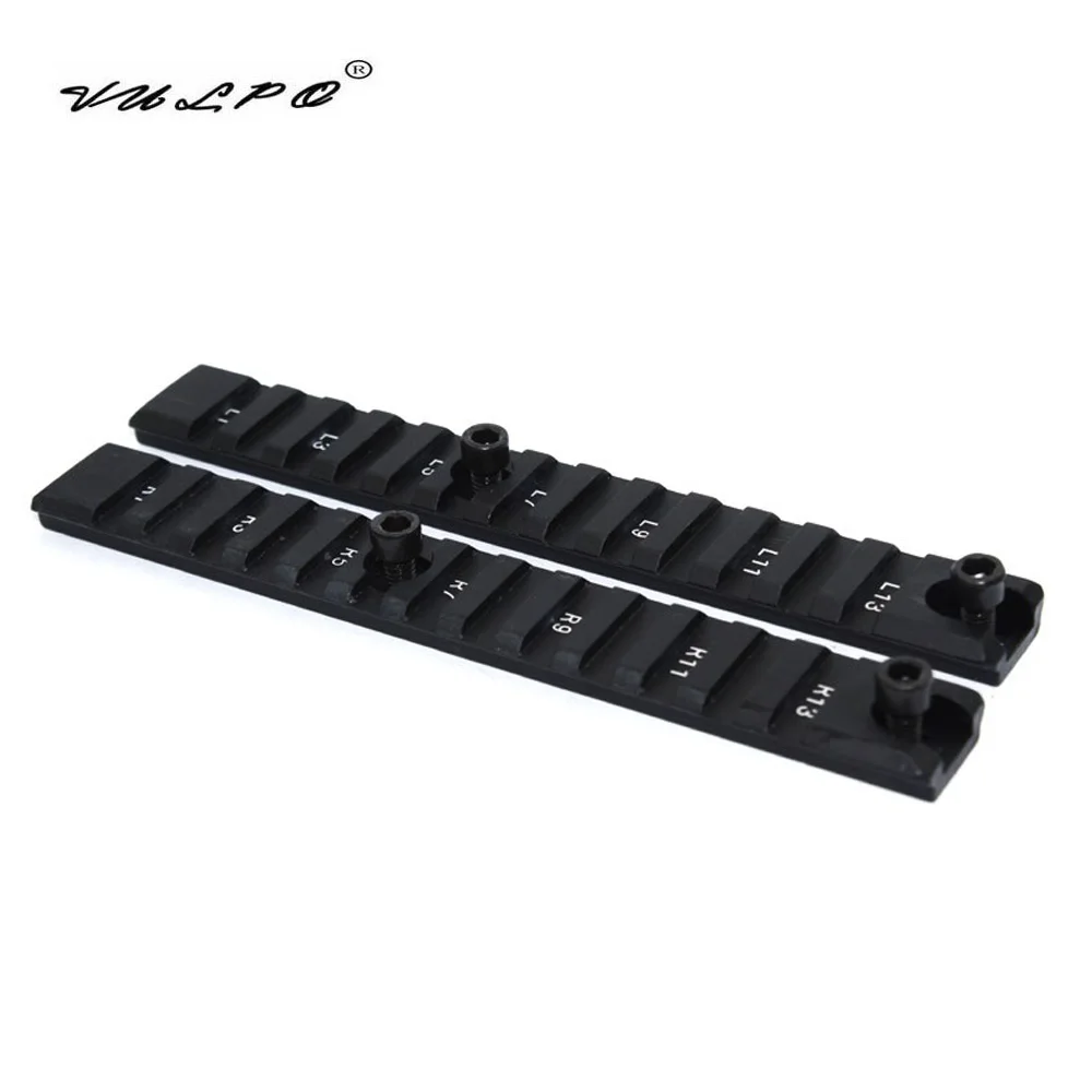 

VULPO 2pcs G36 CNC Machined 20mm Picatinny Rail Set Long Type For G36 G36C Rail System