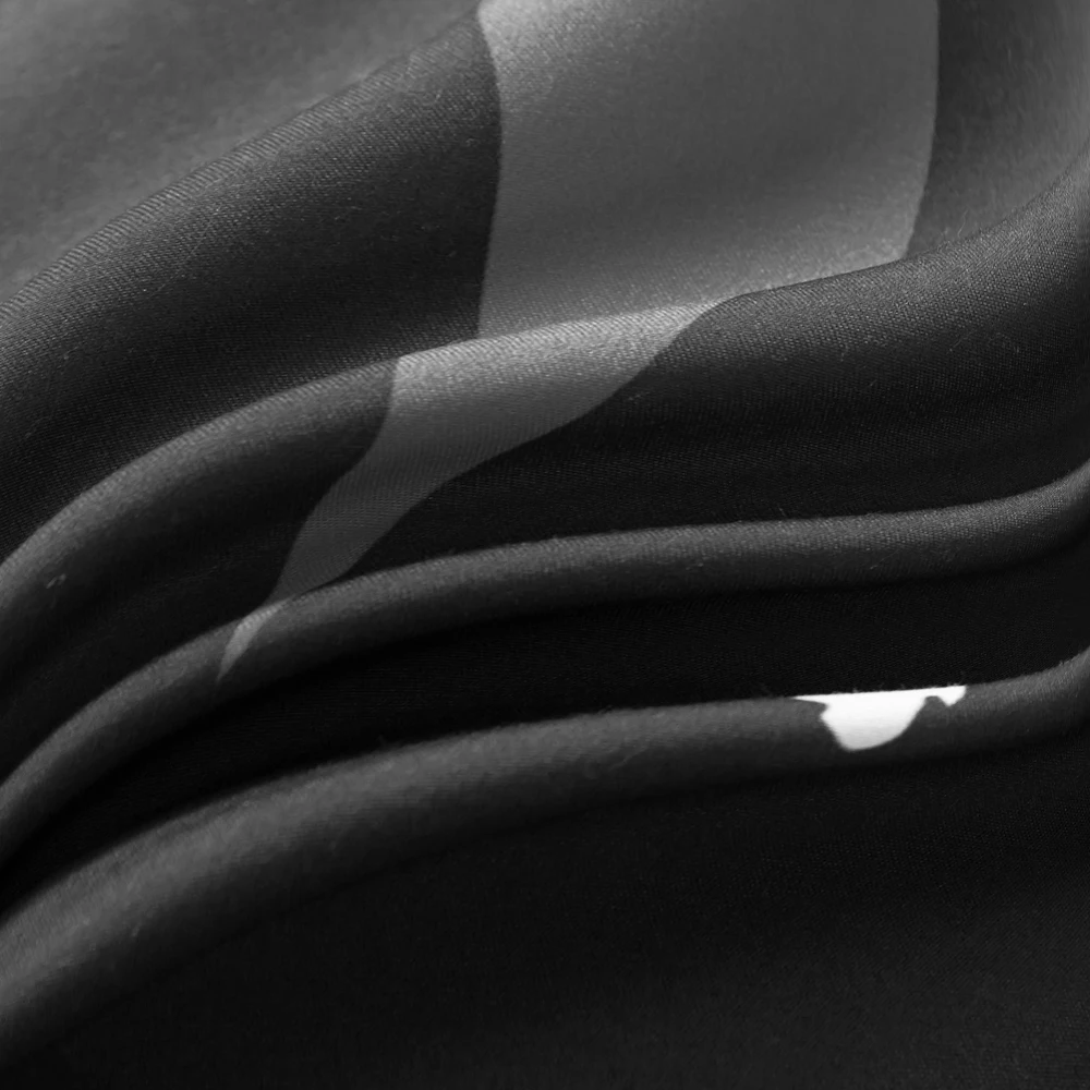 3D Постельное белье с мотогонками Queen King Size накрывало двуспального одеяла Grey Black Nordic Comfortable on.