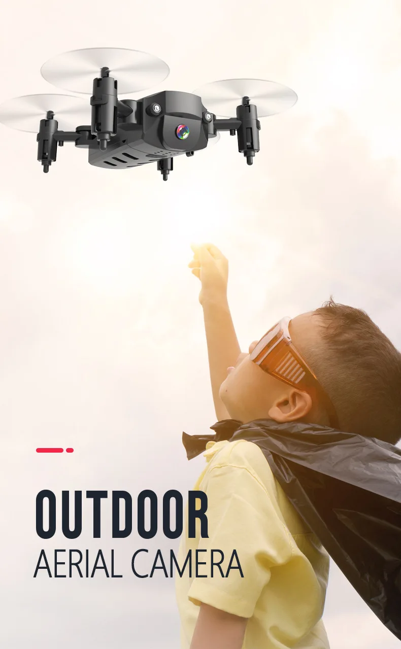 Дешевый складной мини-Дрон 4K HD широкоугольная камера антенна Wi-Fi fpv Квадрокоптер высота удерживает длительный срок службы батареи RC вертолет игрушки