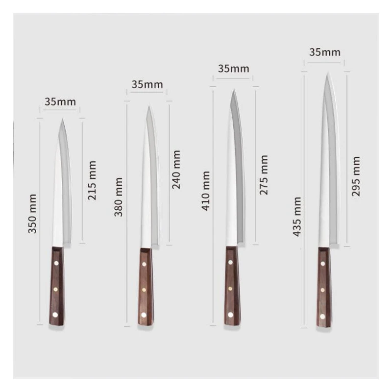 

JAPANESE KITCHEN KNIFE SASHIMI FILLETING CHEF KNIFE MEAT SLICING FRUITS VEGETABLES CUTTING KNIFE KITCHEN TOOLS RAW FISH CLEAVER