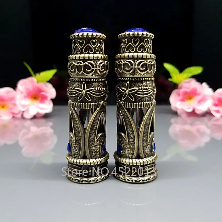 Флакон для духов Бронзовый пустой высокого класса 5 мл 1 шт. стеклянная бутылка