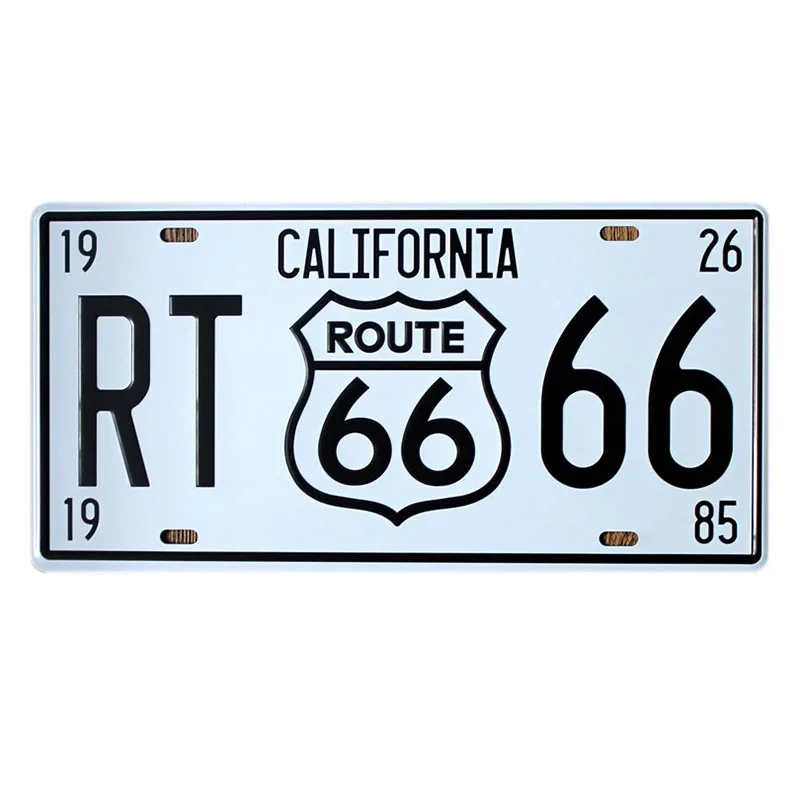 Металлическая пластина ROUTE66 Мексиканский жестяной знак винтажный настенный бар