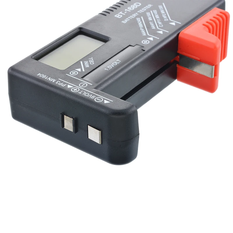 BT168D батареи тестеры ЖК-цифровой дисплей батарея ёмкость тестер электрическое