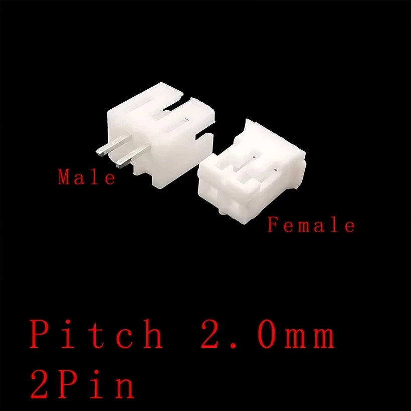 50/100 шт. шаг 2 0 мм JST пластиковый корпус штекер PH2.0 2Pin 3Pin 4Pin 5 Pin Shell терминал мужской