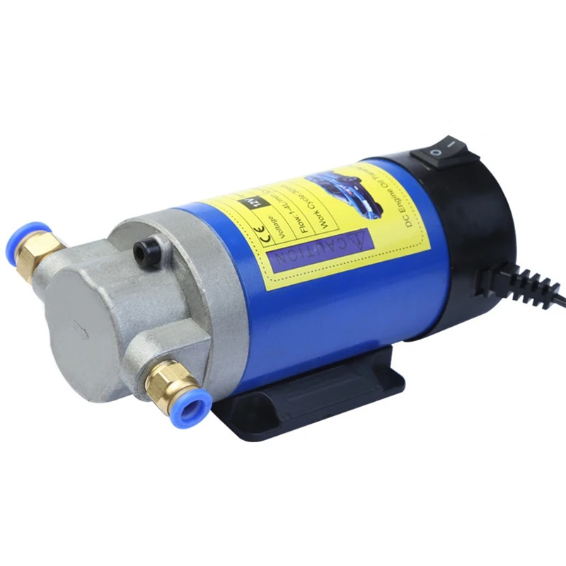 

12V Electric Scavenge Suction Transfer Change Pump Motor Oil Extractor Pump 100W 4L for Car