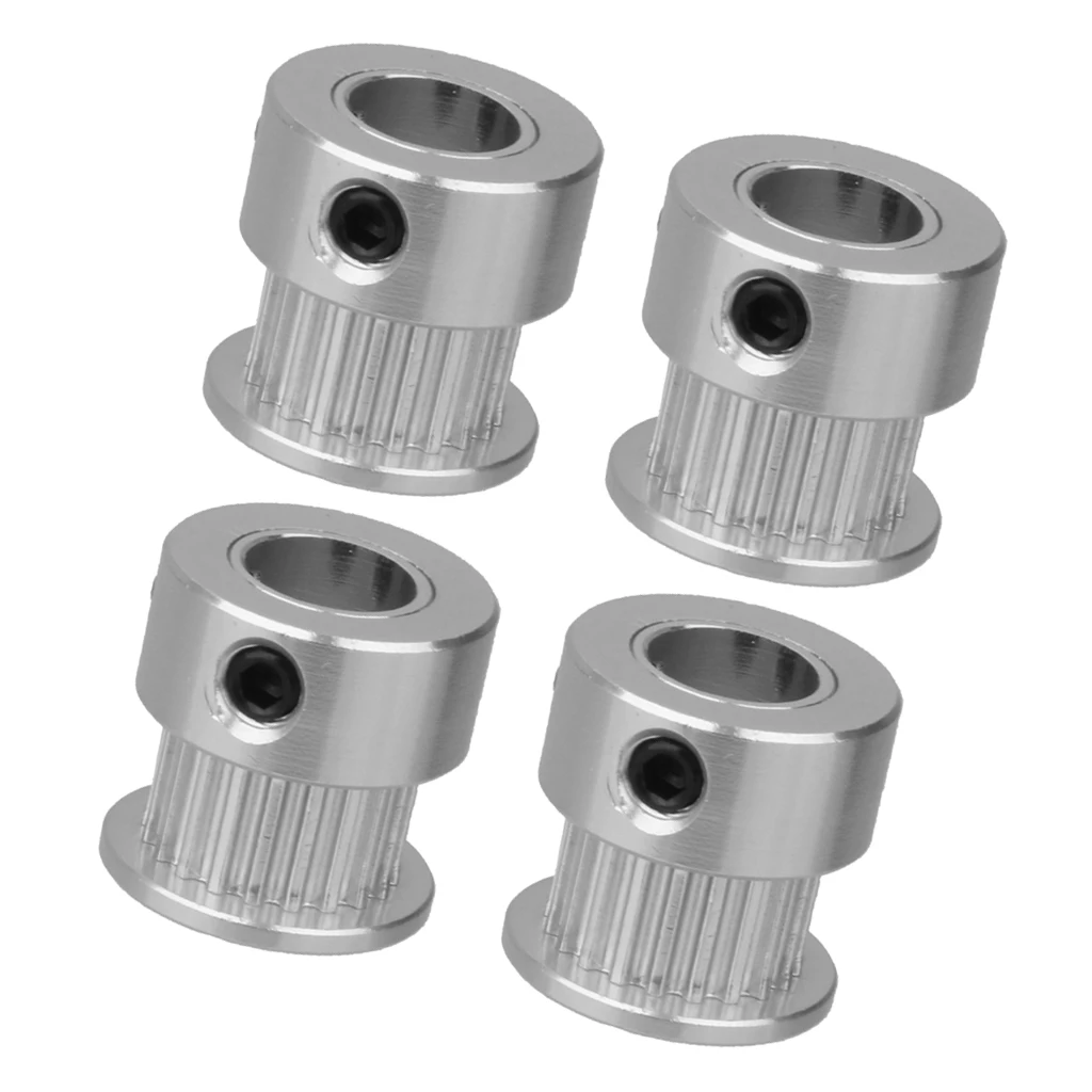 4 шт. приводная передача (8 мм диаметр) шкив из нержавеющей стали 3D принтер