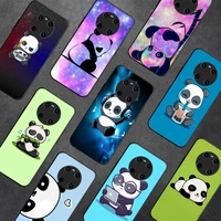 cute panda phone case for huawei y5 y62019 y52018 y92019 funda case for 9prime2019