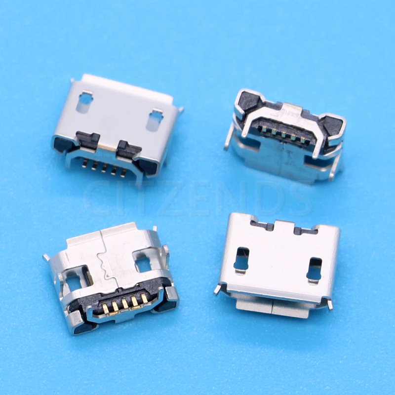 Гнездовой разъем Micro USB 5pin 10 шт. типа OX Horn для телефона розетка зарядки продажа со