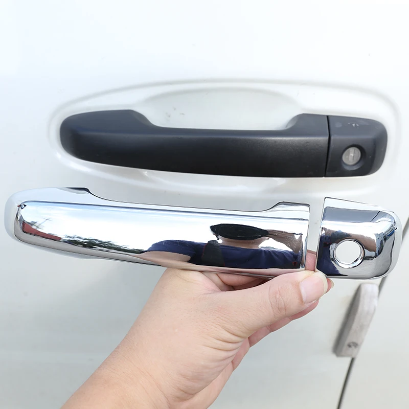 4 шт. хромированные пластиковые накладки на дверную ручку для Toyota|Хромирование| |
